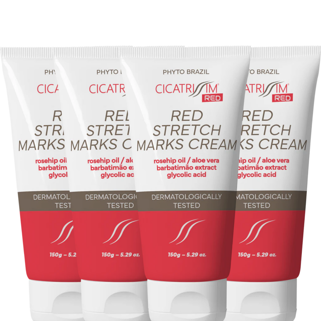 CicatrissimRed - Creme para Estrias - 1 ano de tratamento