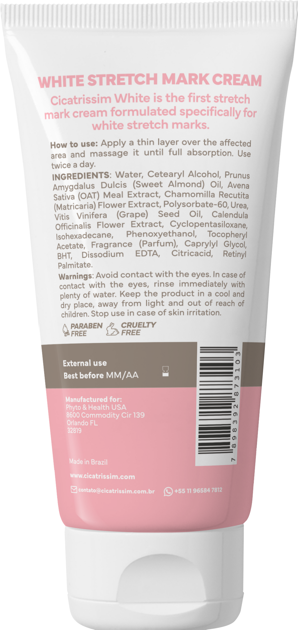 Cicatrissim WHITE™ – Advanced Treatment for Mature & White Stretch Marks