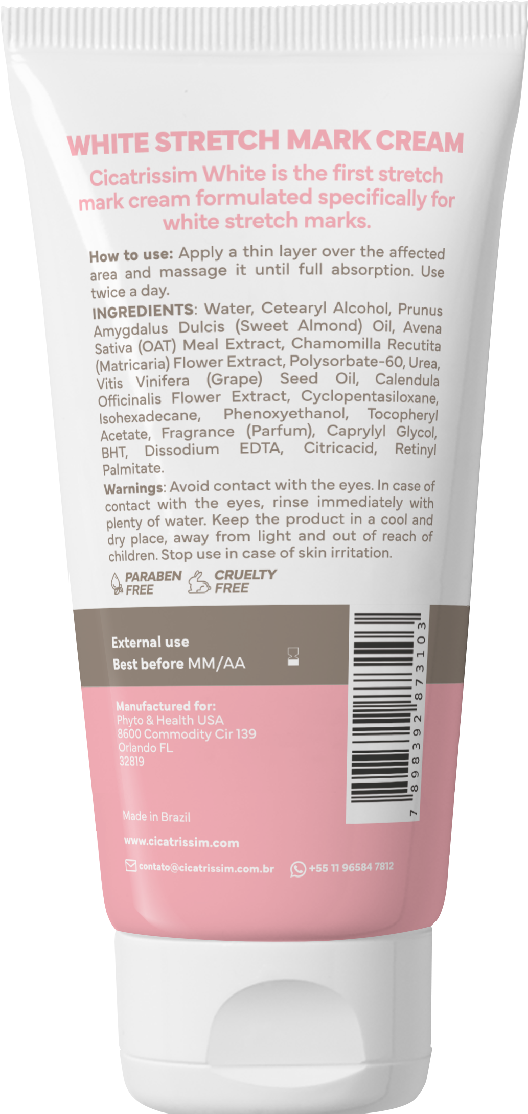 Cicatrissim WHITE™ – Advanced Treatment for Mature & White Stretch Marks